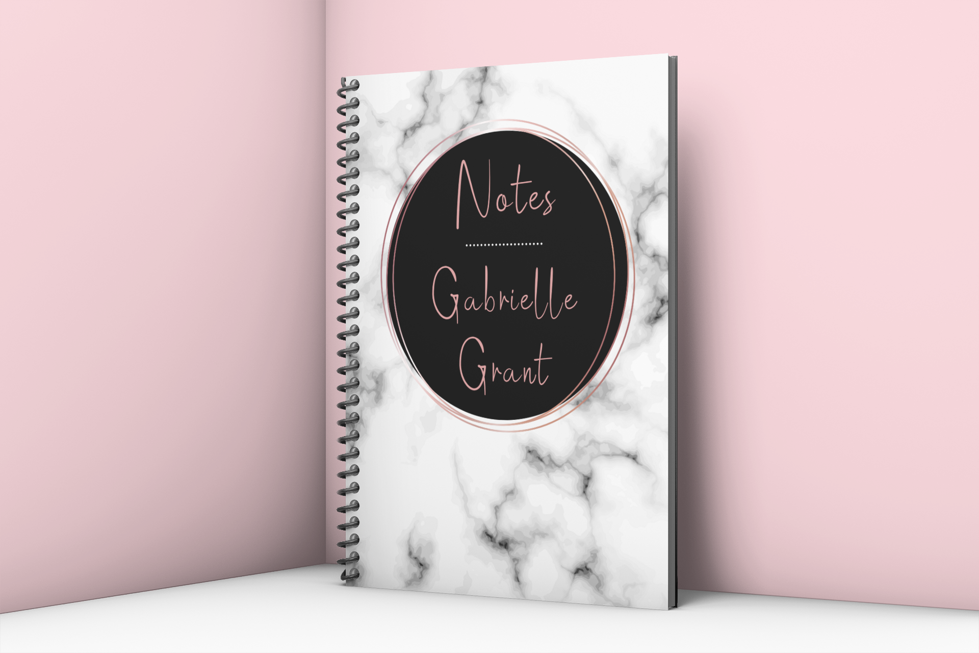 Custom Marble Notebook