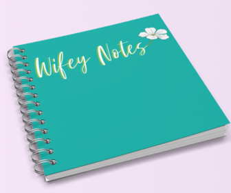 Wifey Notes Small Wire-O Notebook