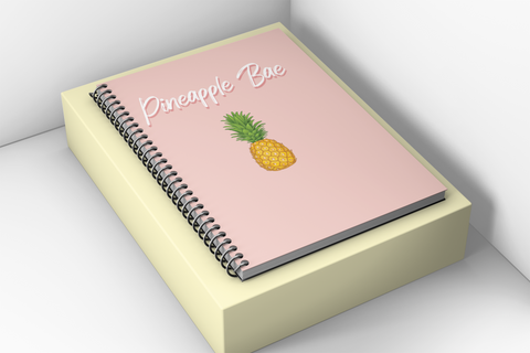 Pineapple Bae Notebook
